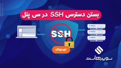 دسترسی SSH در سی پنل